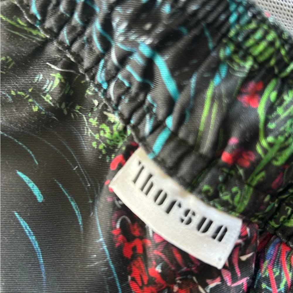 Thorsun Swim Shorts Trunks Men’s 33 Cactus All Over Print Drawstring Swimwear - Picture 7 of 10